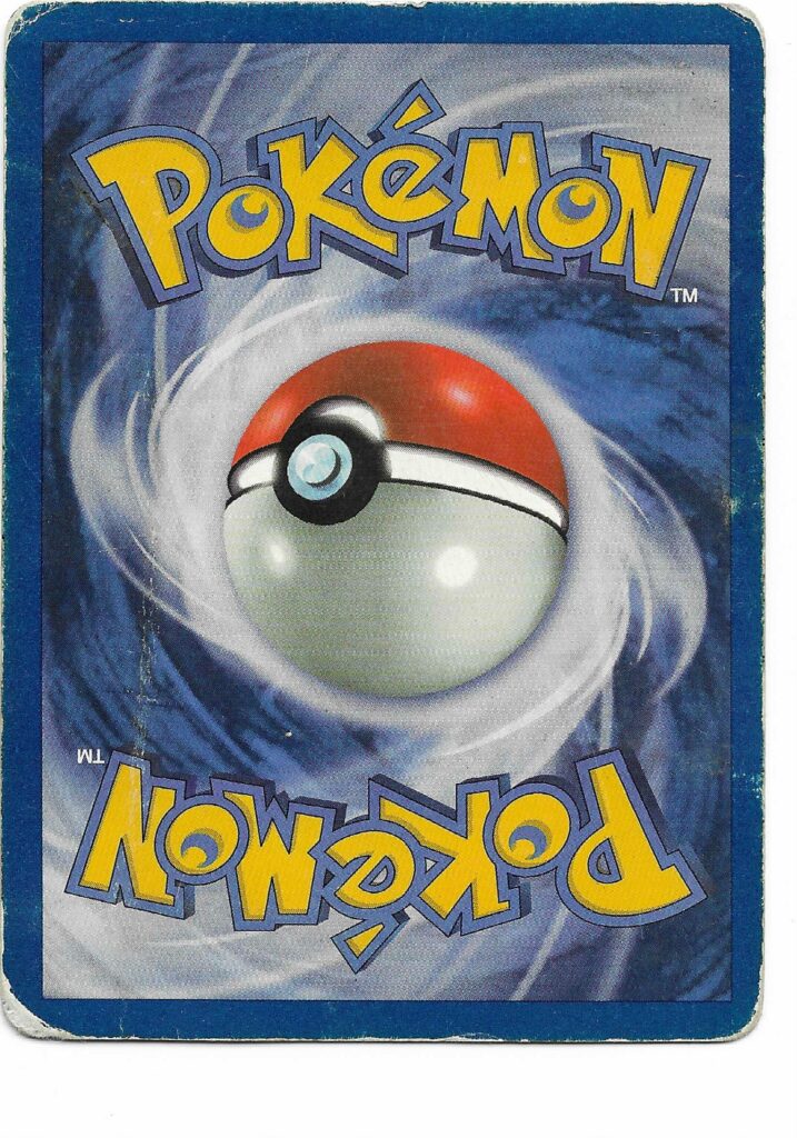 Card back