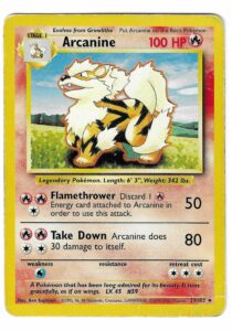 Arcanine — inspection UTH-000180