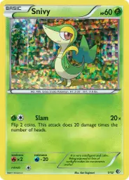 Snivy · McDonald's Collection 2011 · 1/12