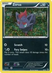 Zorua · McDonald's Collection 2011 · 9/12