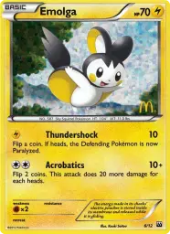Emolga · McDonald's Collection 2012 · 6/12