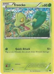 Treecko · McDonald's Collection 2015 · 1/12