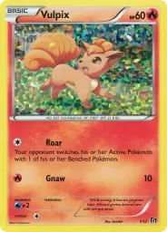 Vulpix · McDonald's Collection 2016 · 1/12