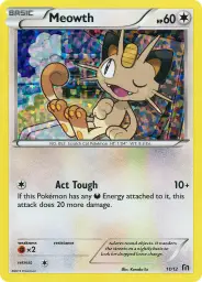 Meowth · McDonald's Collection 2016 · 11/12