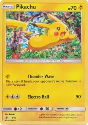 Pikachu · McDonald's Collection 2017 · 5/12