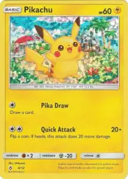 Pikachu · McDonald's Collection 2018 · 4/12