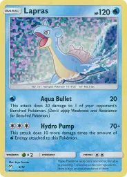 Lapras · McDonald's Collection 2019 · 5/12