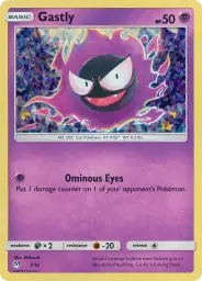 Gastly · McDonald's Collection 2019 · 7/12