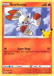 Scorbunny · McDonald's Collection 2021 · 16/25