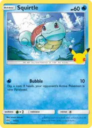 Squirtle · McDonald's Collection 2021 · 17/25