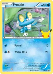Froakie · McDonald's Collection 2021 · 22/25