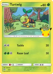 Turtwig · McDonald's Collection 2021 · 4/25