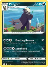 Pangoro · McDonald's Collection 2022 · 13/15