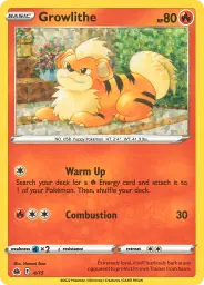 Growlithe · McDonald's Collection 2022 · 4/15