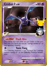 Crobat G · 30th Classic Collection · 011/30