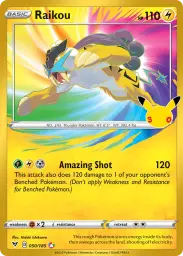 Raikou · 30th Classic Collection · 012/30