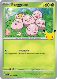 Exeggcute · 30th Celebration · 001/128