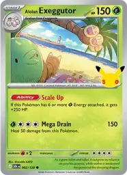 Alolan Exeggutor · 30th Celebration · 002/128