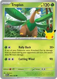 Tropius · 30th Celebration · 005/128