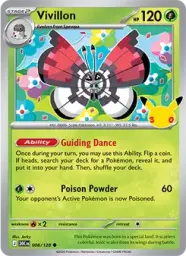 Vivillon · 30th Celebration · 008/128