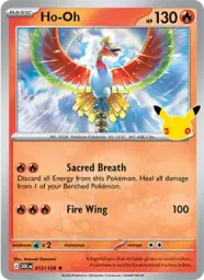Ho-Oh · 30th Celebration · 012/128