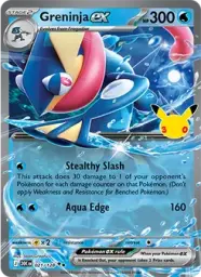 Greninja ex · 30th Celebration · 021/128