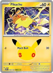 Pikachu · 30th Celebration · 030/128