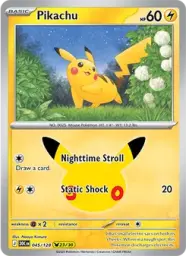 Pikachu · 30th Celebration · 045/128
