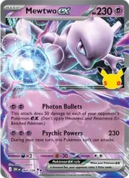 Mewtwo ex · 30th Celebration · 064/128