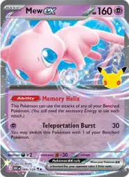 Mew ex · 30th Celebration · 066/128