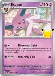 Espeon · 30th Celebration · 069/128