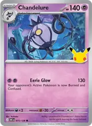 Chandelure · 30th Celebration · 075/128