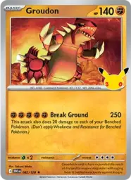 Groudon · 30th Celebration · 082/128
