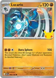 Lucario · 30th Celebration · 083/128