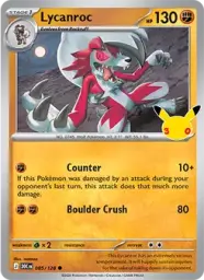 Lycanroc · 30th Celebration · 085/128
