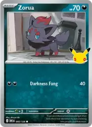 Zorua · 30th Celebration · 095/128