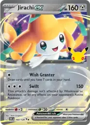 Jirachi ex · 30th Celebration · 102/128