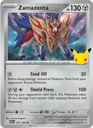 Zamazenta · 30th Celebration · 107/128