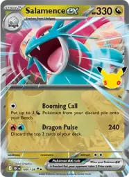 Salamence ex · 30th Celebration · 109/128