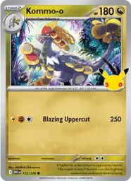 Kommo-o · 30th Celebration · 112/128