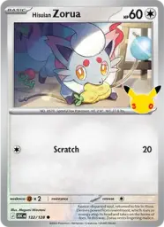 Hisuian Zorua · 30th Celebration · 122/128