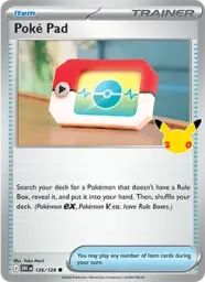 Poké Pad · 30th Celebration · 126/128