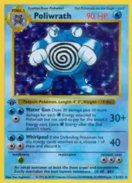 Reference image of Poliwrath, Base Set