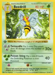 Reference image of Beedrill, Base Set