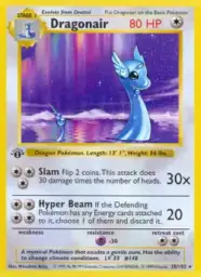 Reference image of Dragonair, Base Set