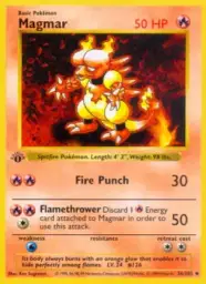 Reference image of Magmar, Base Set