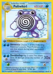 Reference image of Poliwhirl, Base Set