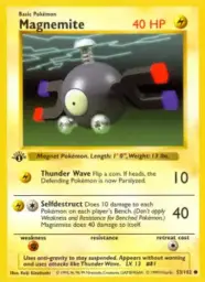 Reference image of Magnemite, Base Set