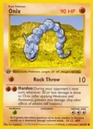 Reference image of Onix, Base Set