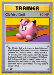 Reference image of Clefairy Doll, Base Set